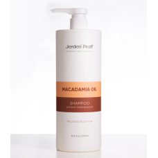 Відновлюючий шампунь для волосся з маслом горіха макадамії /Jerden Proff Macadamia Oil Shampoo Re-Construction/